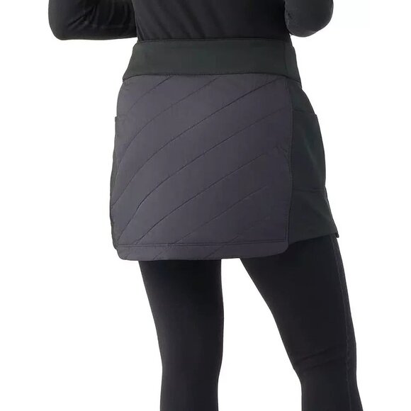 Smartwool Women's Smartloft Snow Skirt Black Women's Size Small Pull On - Picture 2 of 3